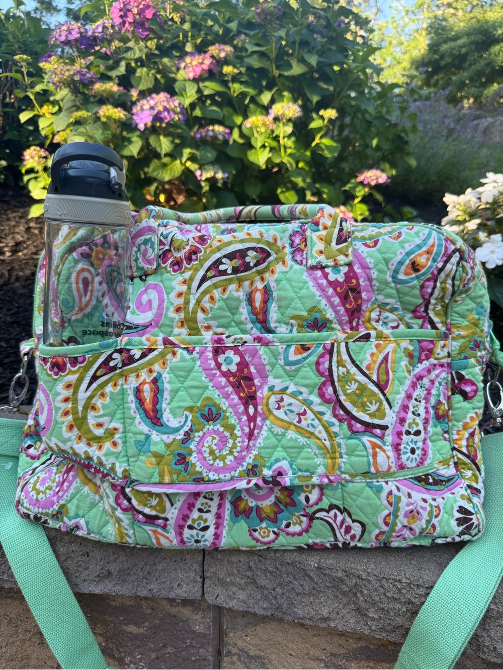 Vera Bradley Tutti Fruiti weekender travel duffle Bag - Picture 5 of 9